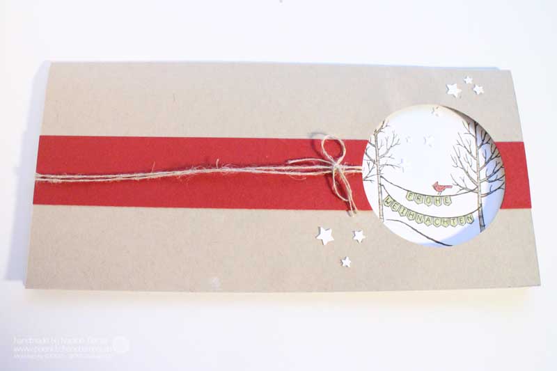 Weihnachtskarte für Anfänger Stampin' Up!, Stempelset Weiße Weihnacht